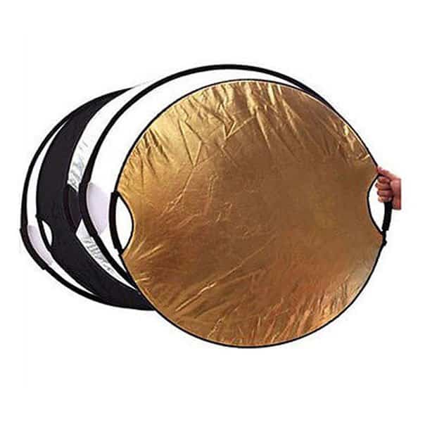 Reflector 5in1 Circle 110cm Black, Silver, White, Gold and diffuser Reflector 5in1 Circle 110cm Black, Silver, White, Gold and diffuser